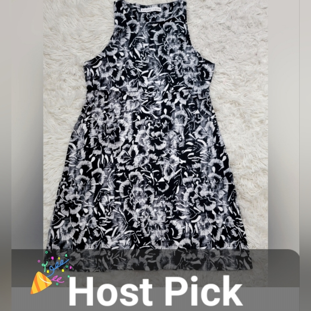Athleta Floral Dress Small Gorgeous Floral Sleeveless A-Line